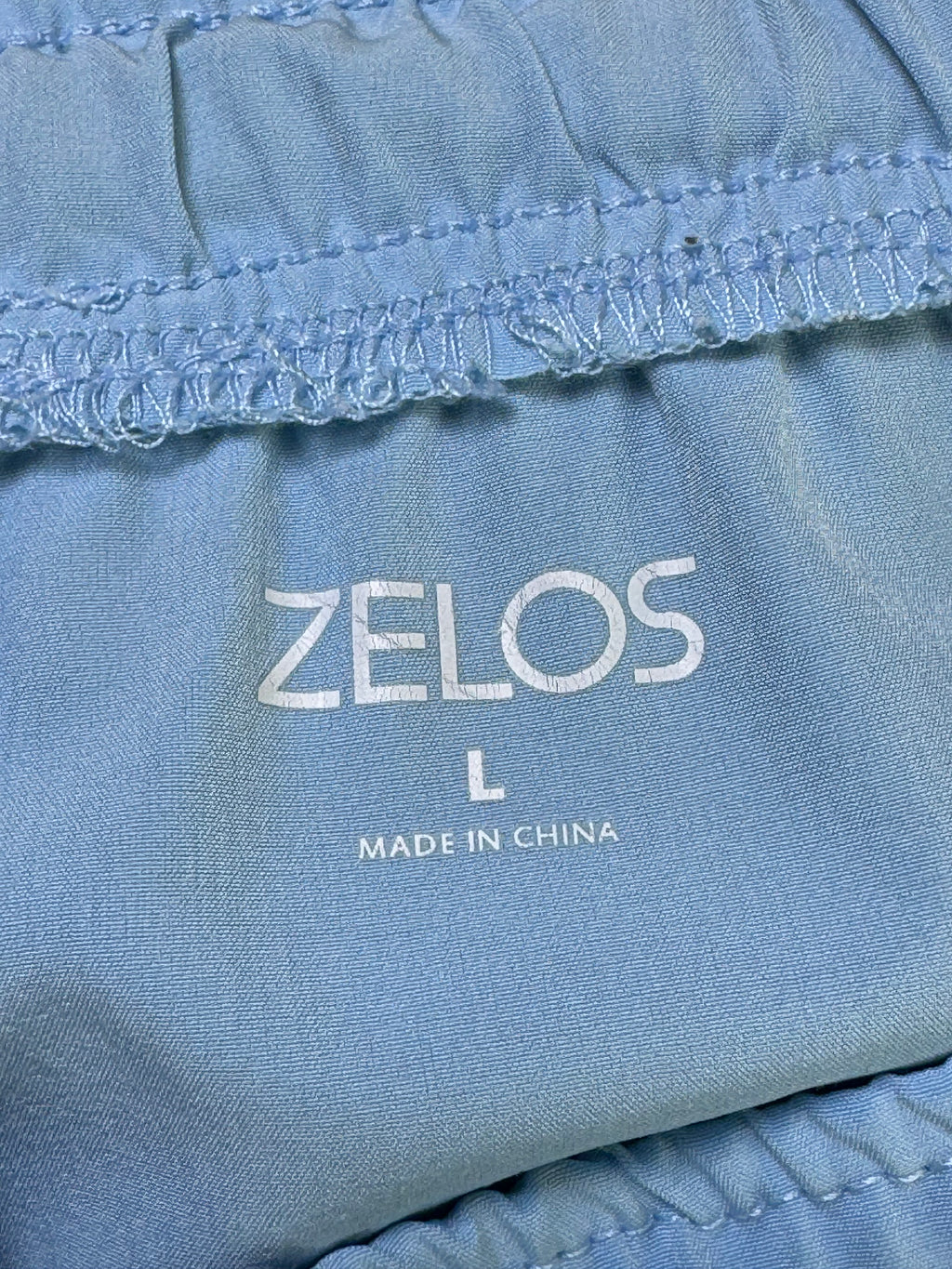 Zelos® Waist: 28" | Blue | Gym Shorts | Poly - Spandex | 1121 - Genuine Maal