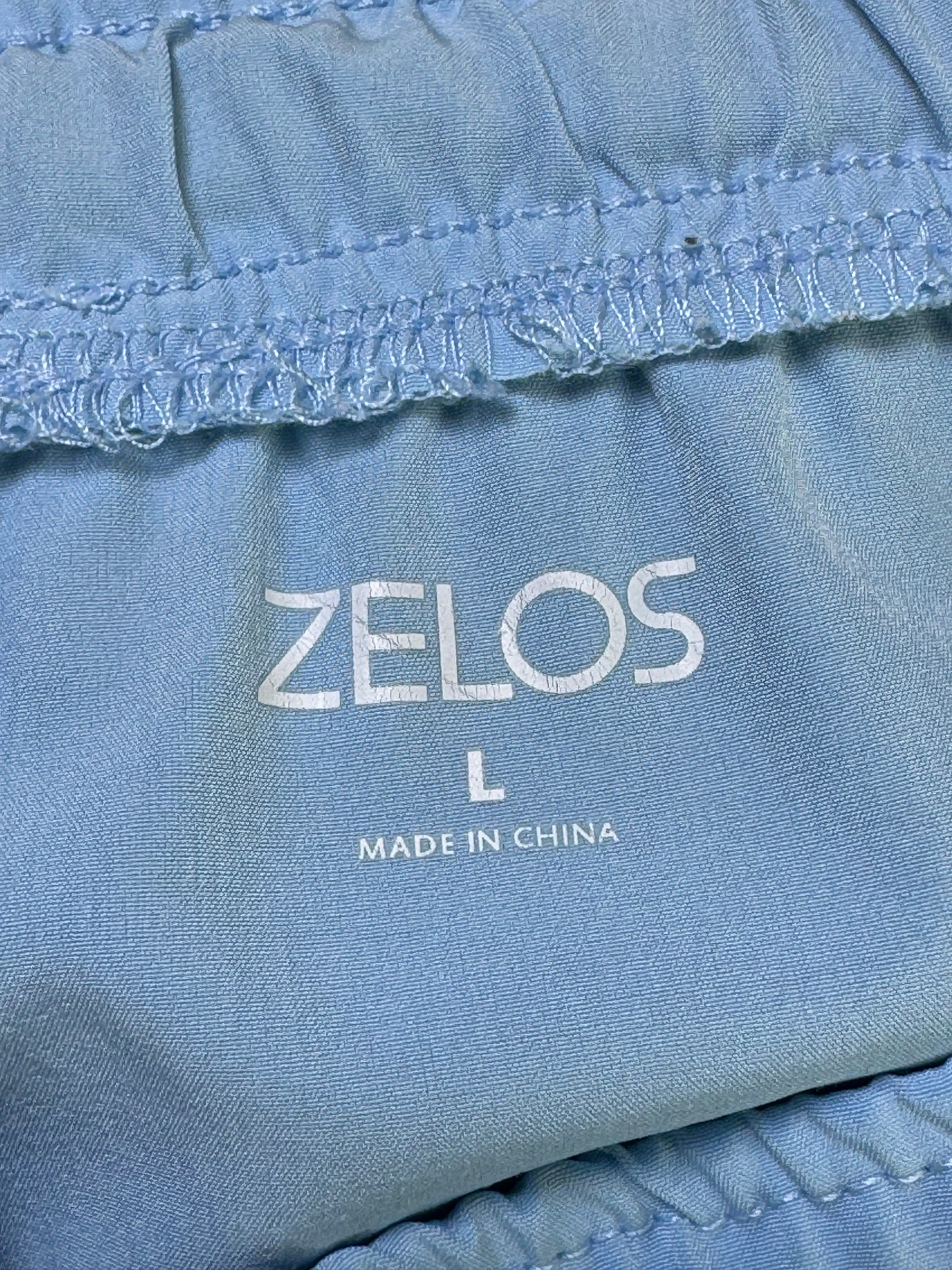 Zelos® Waist: 28" | Blue | Gym Shorts | Poly - Spandex | 1121 - Genuine Maal