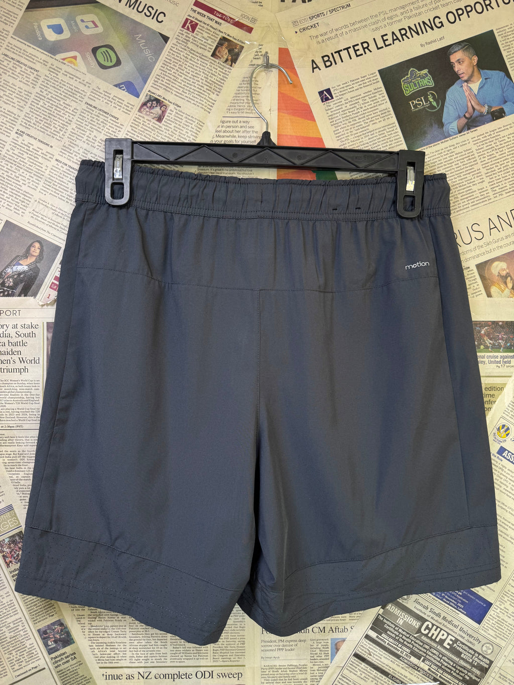 Motion® Waist: 32" | Charcoal | Gym Shorts | 1116 - Genuine Maal