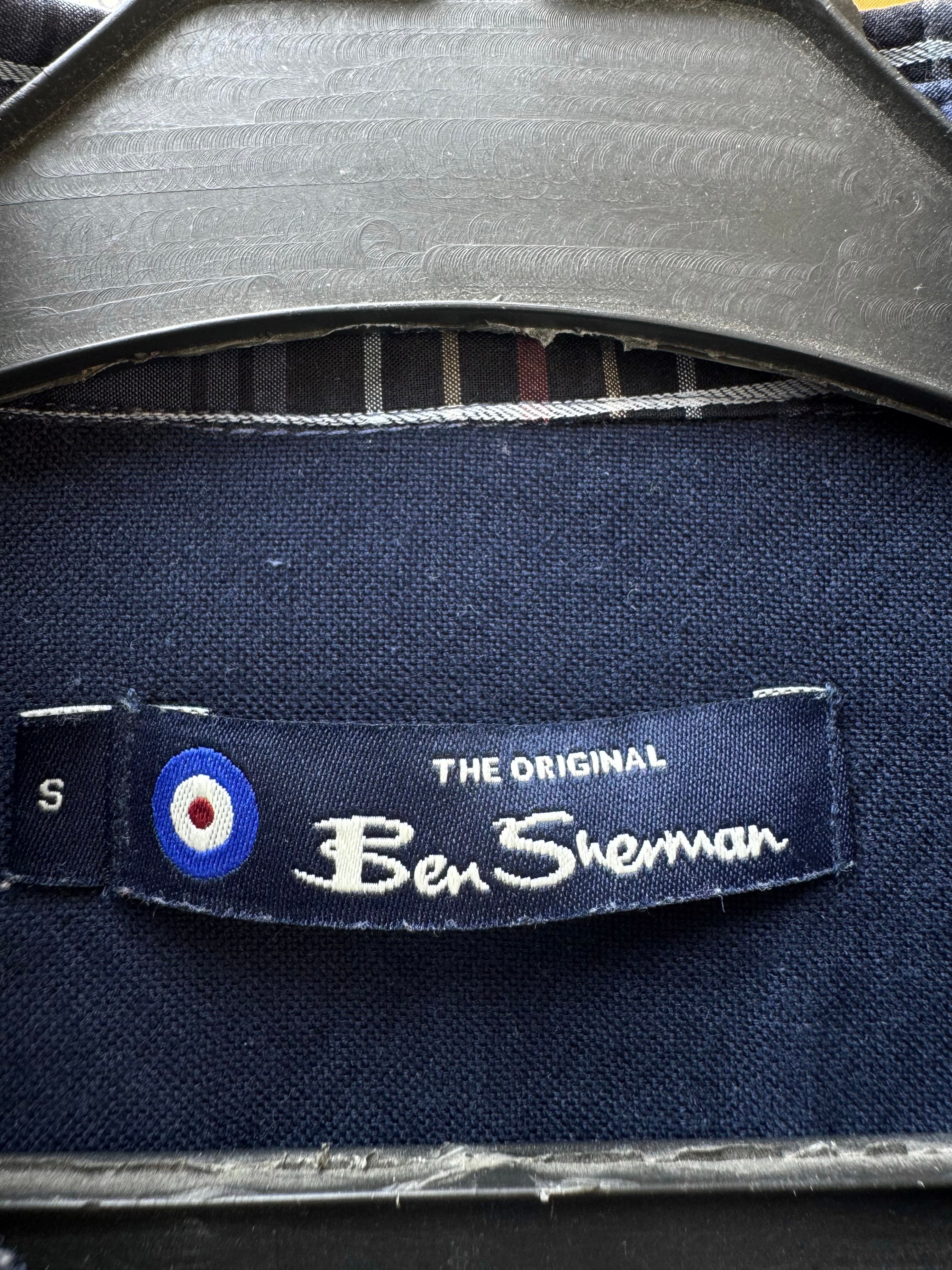Ben Sherman® Small | Chest: 20.5" | Blue Check | Shirt | Cotton | 4314 - Genuine Maal