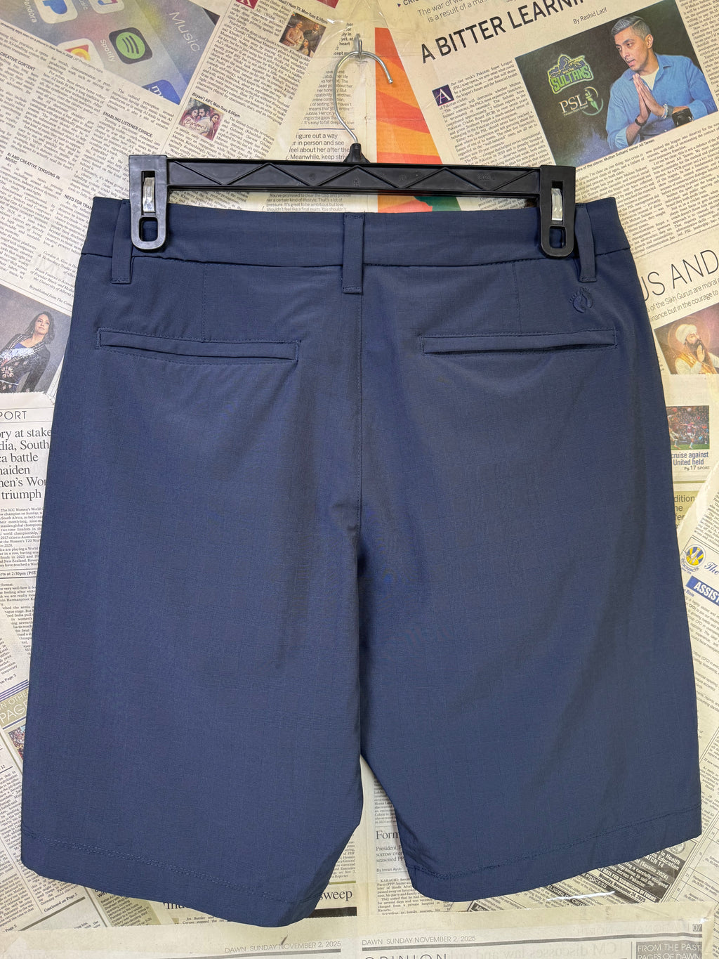 HangTen® Waist: 32" | Blue | Golf Shorts | Poly - Elastane | 1156 - Genuine Maal