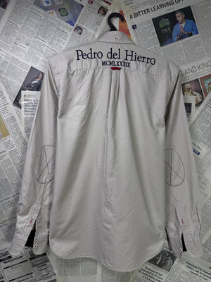 PdH® Small | Chest: 20" | Light Beige | Shirt | Cotton | 3186 - Genuine Maal