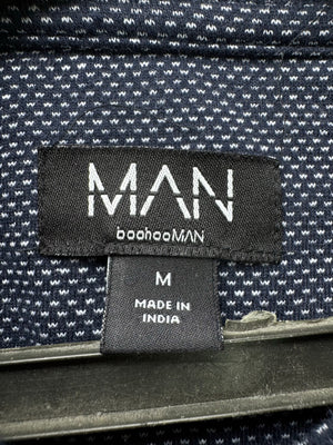 MAN® Small | Chest: 20" | Blue | Polo | Cotton - Poly | 4295 - Genuine Maal