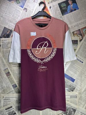River Island® Small | Chest: 19.5" | T-Shirt | Cotton | 4296 - Genuine Maal