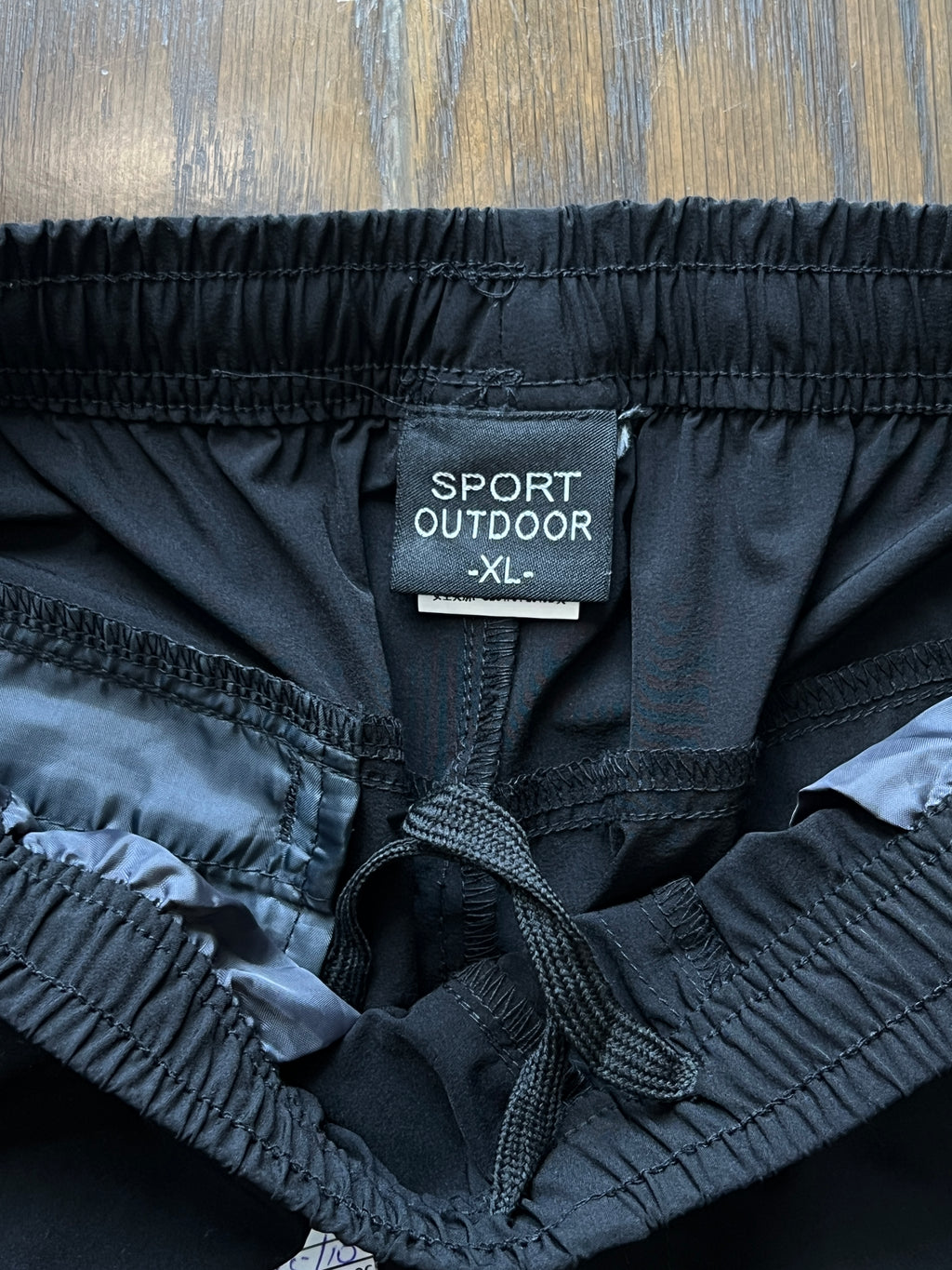 SPORT® Black | Waist: 30" to 32" | 3 Quarter Shorts | 1006 - Genuine Maal