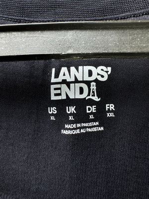 Lands' End® L/XL | Chest: 24.5" | Black | T-Shirt | Cotton | 4304 - Genuine Maal
