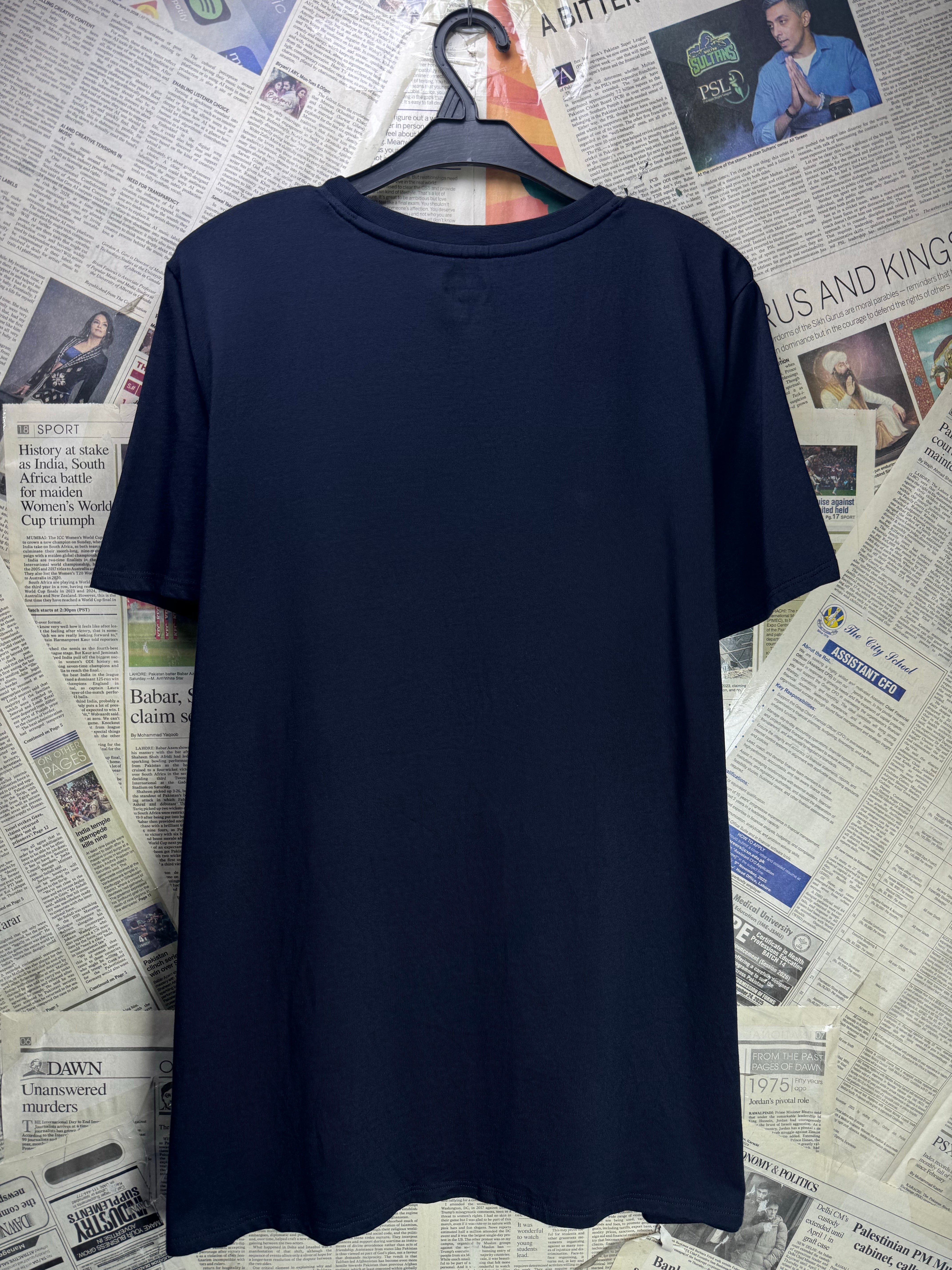 Lands' End® L/XL | Chest: 24.5" | Black | T-Shirt | Cotton | 4304 - Genuine Maal