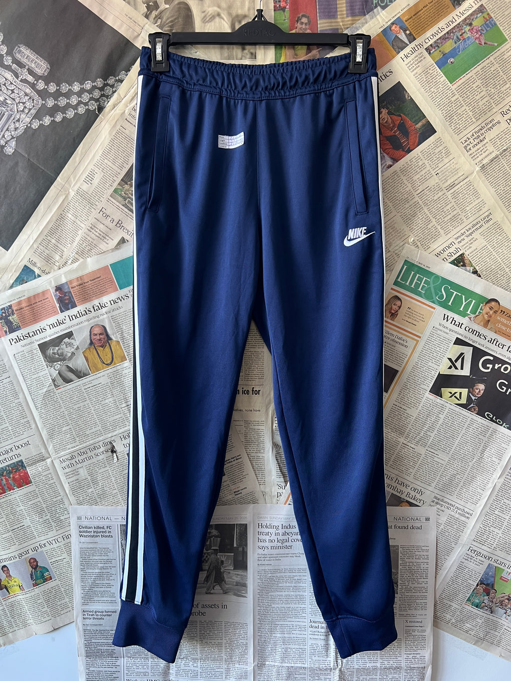 N*KE® Blue | Waist: 26" to 28" | Trouser | 977 - Genuine Maal