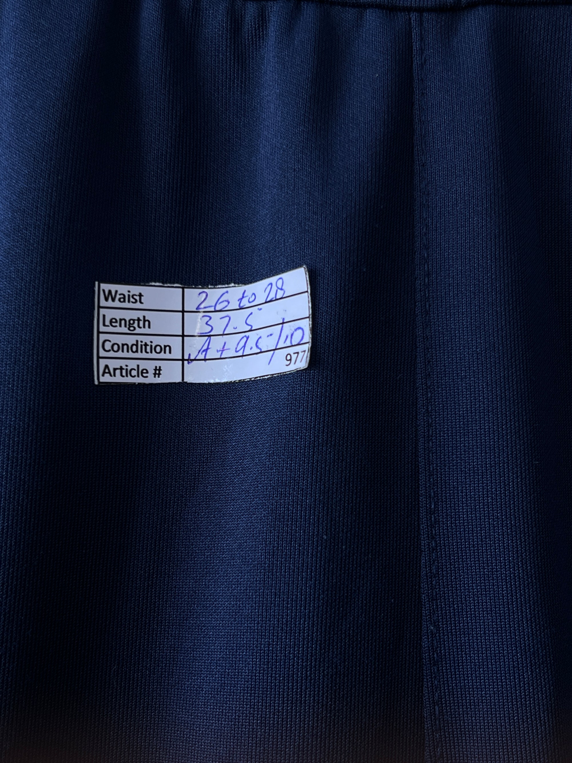 N*KE® Blue | Waist: 26" to 28" | Trouser | 977 - Genuine Maal