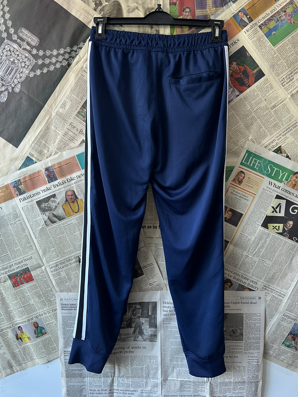 N*KE® Blue | Waist: 26" to 28" | Trouser | 977 - Genuine Maal