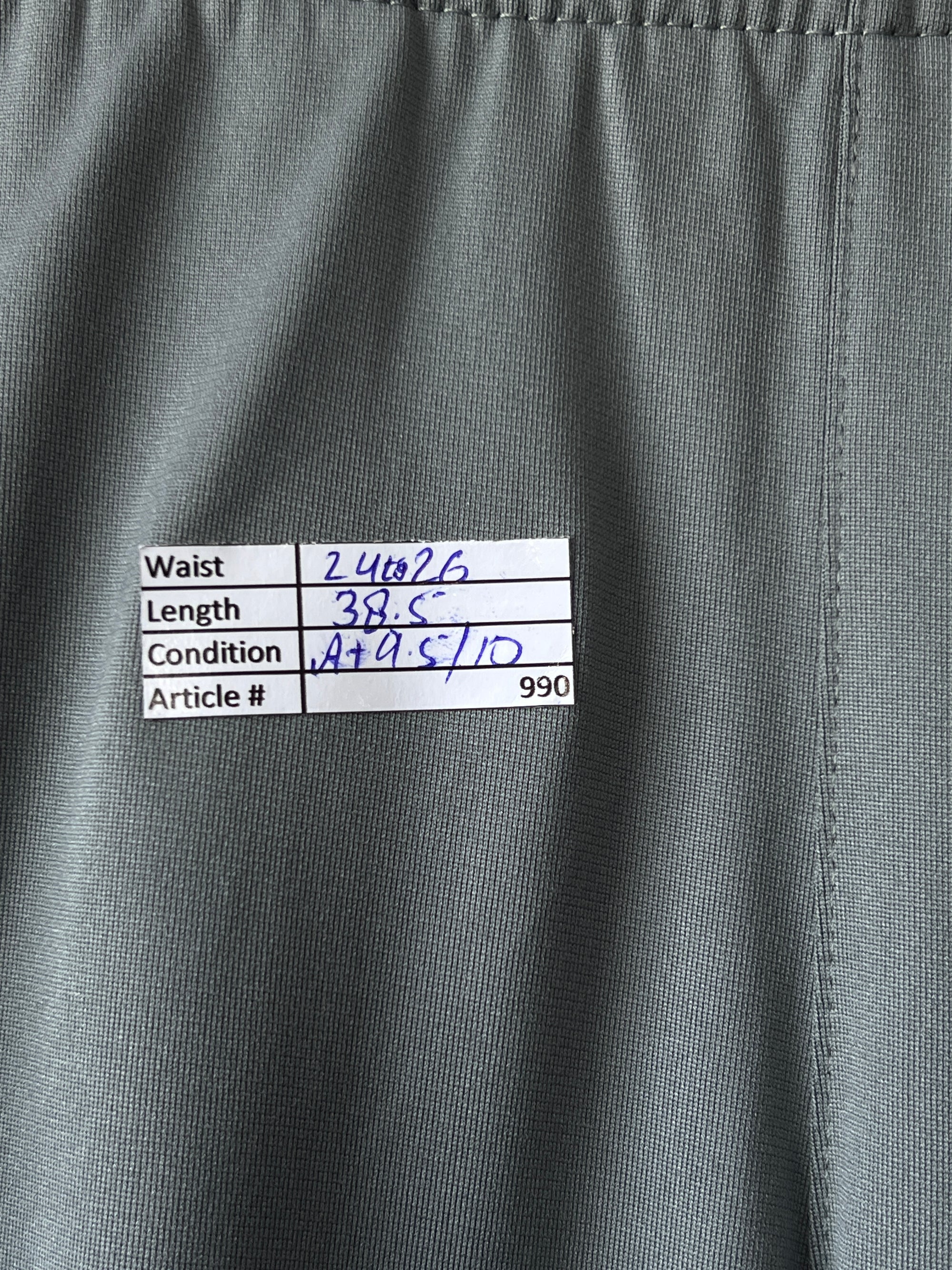 N*KE® Grey | Waist: 24" to 26" | Trouser | 990 - Genuine Maal