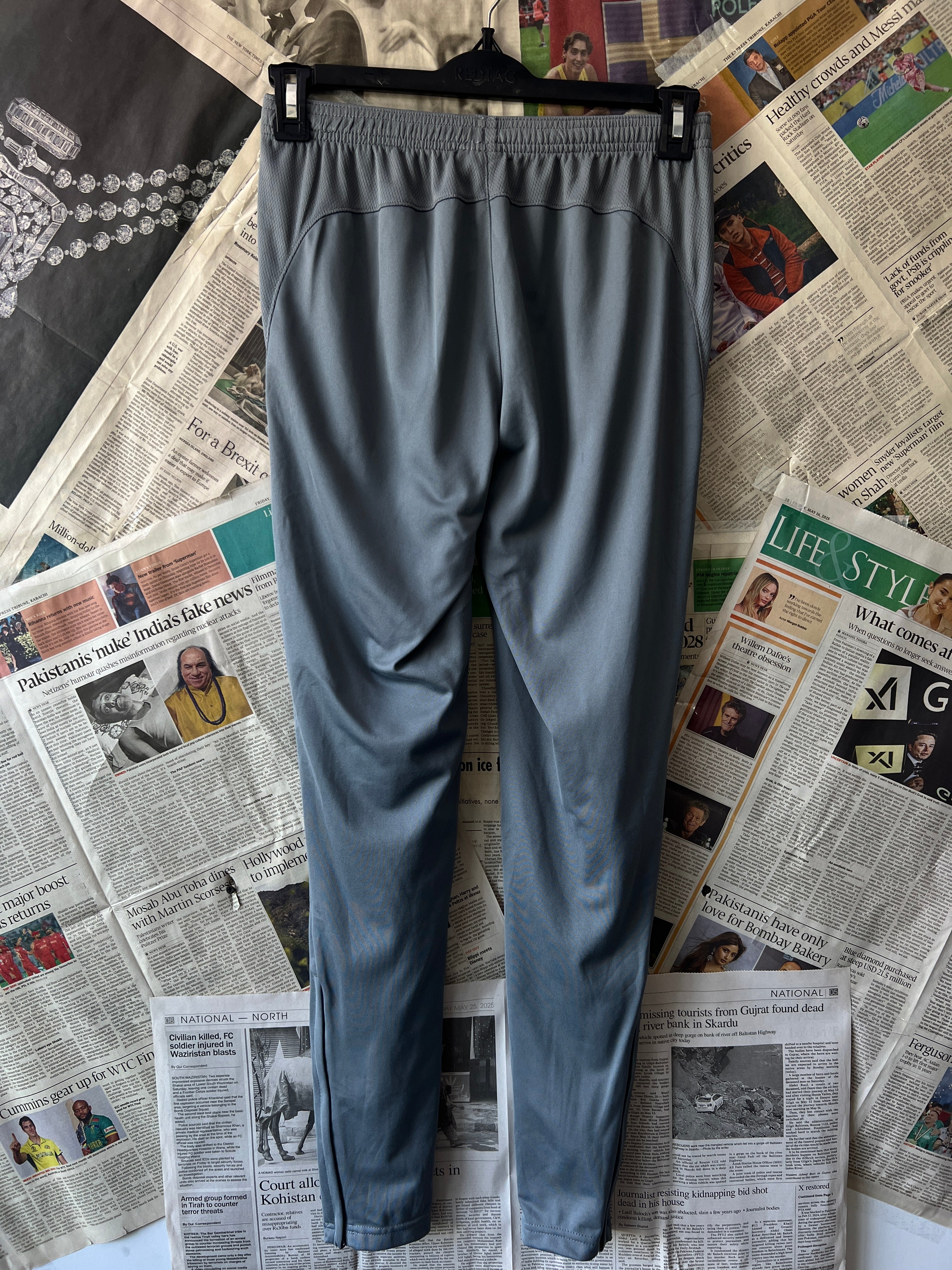 N*KE® Grey | Waist: 24" to 26" | Trouser | 990 - Genuine Maal