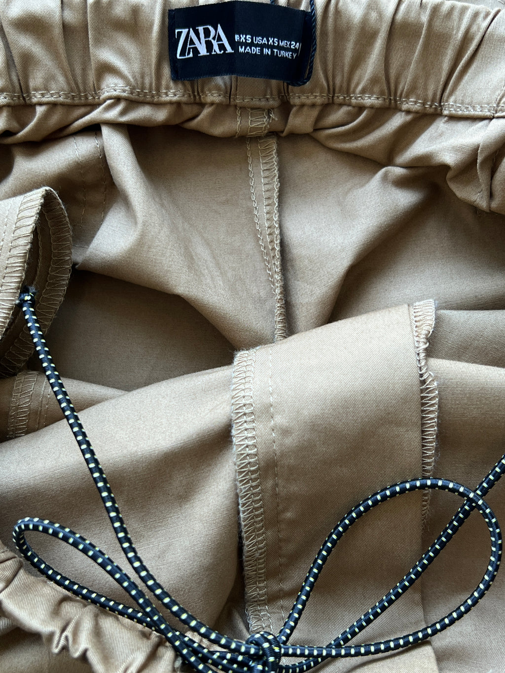 ZARA® Camel | Waist: 26" to 28" | Jogger Pants| 1007 - Genuine Maal