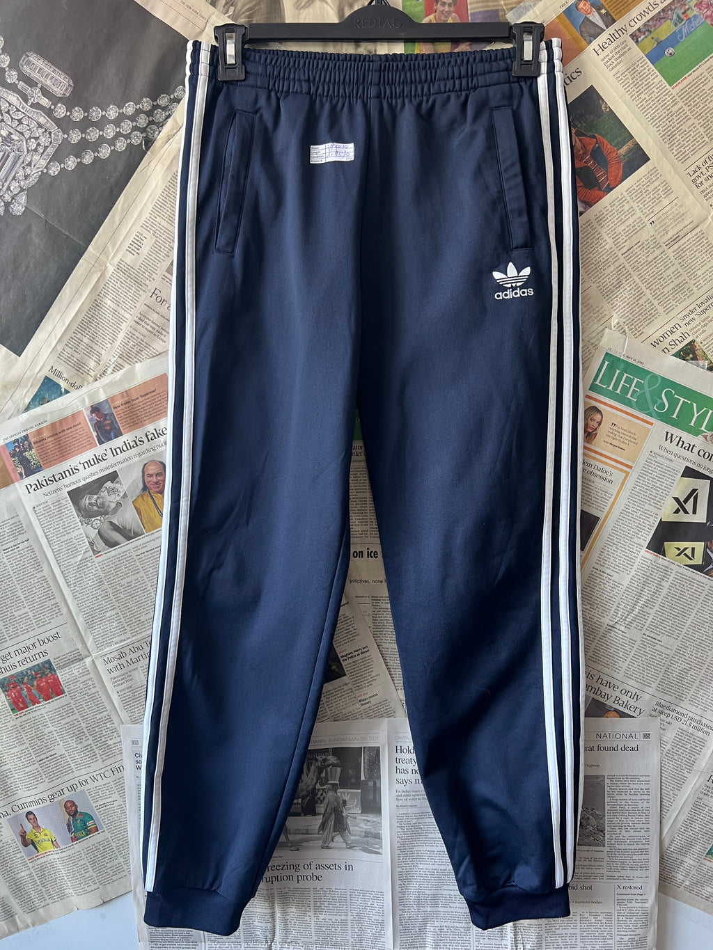 Adid*s® Black | Waist: 28" to 30" | Trouser | 1016 - Genuine Maal