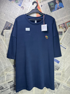 Playfulism® XL | Chest: Oversize" | Blue | T-Shirt | Cotton | 4126 - Genuine Maal