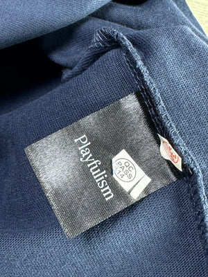 Playfulism® XL | Chest: Oversize" | Blue | T-Shirt | Cotton | 4126 - Genuine Maal