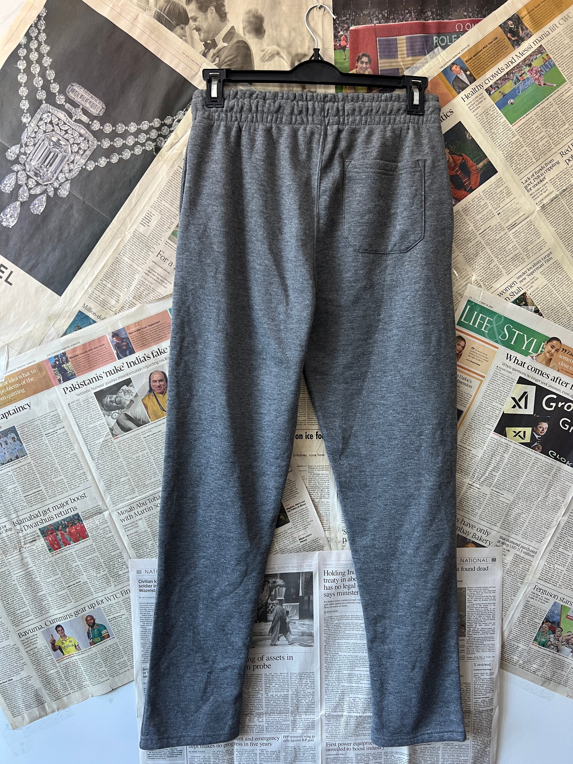 Primark® Grey | Waist: 30" to 32" | Trouser | 1004 - Genuine Maal