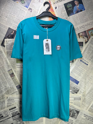Black Chrome® Small | Chest: 20.5" | Cyan | T-Shirt | 4105 - Genuine Maal
