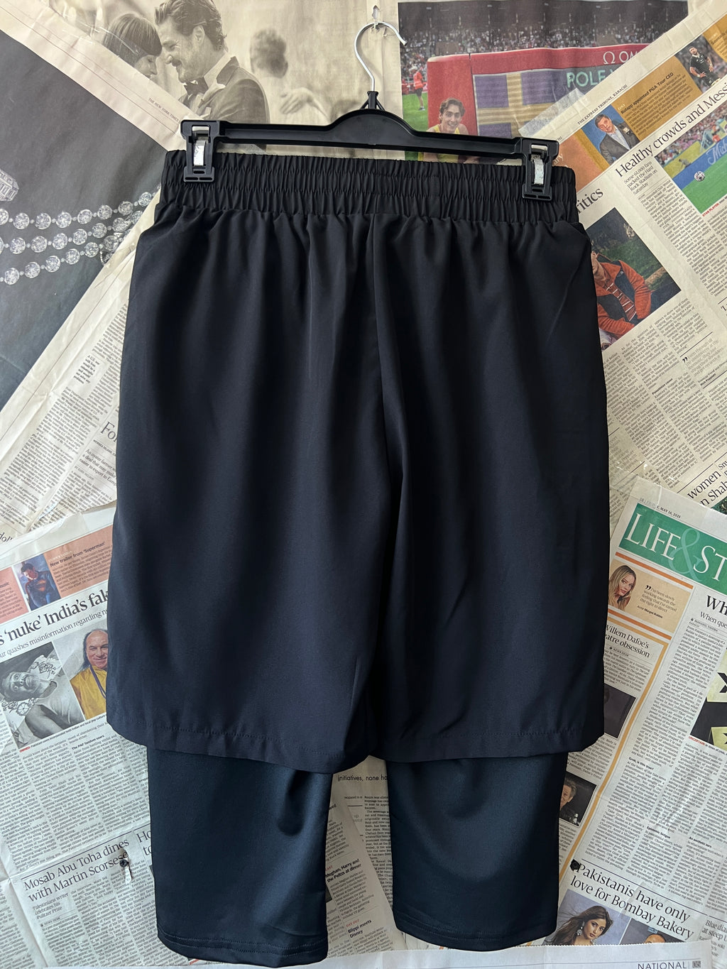 Ultra High® Black | Waist: 30" | Shorts | 989 - Genuine Maal