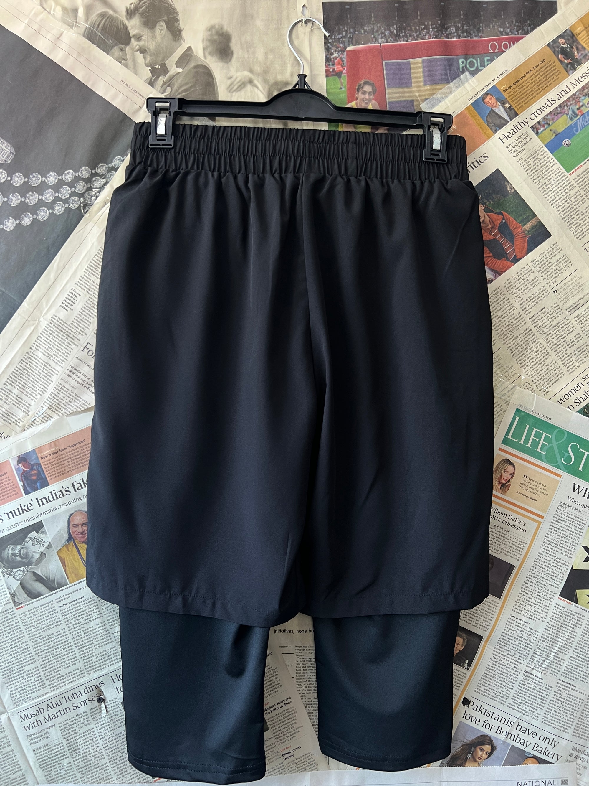 Ultra High® Black | Waist: 30" | Shorts | 989 - Genuine Maal