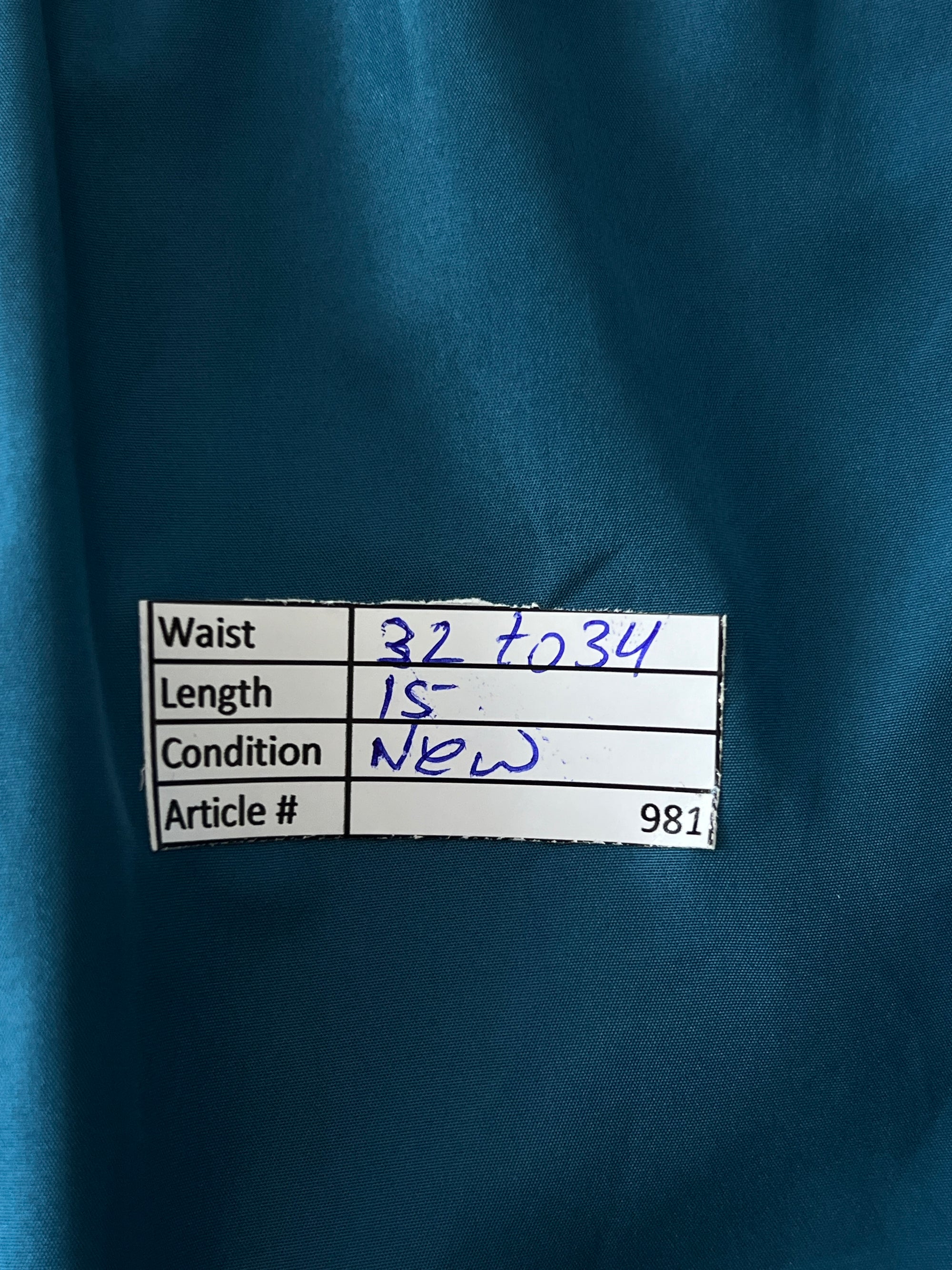 Diesel® Dark Cyan | Waist: 32" to 34" | Shorts | 981 - Genuine Maal