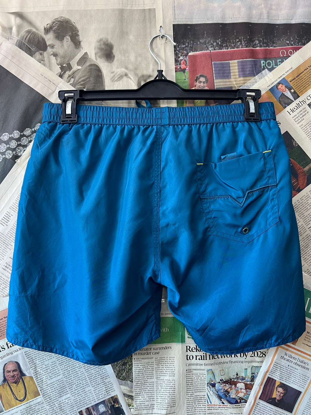 Diesel® Dark Cyan | Waist: 32" to 34" | Shorts | 981 - Genuine Maal