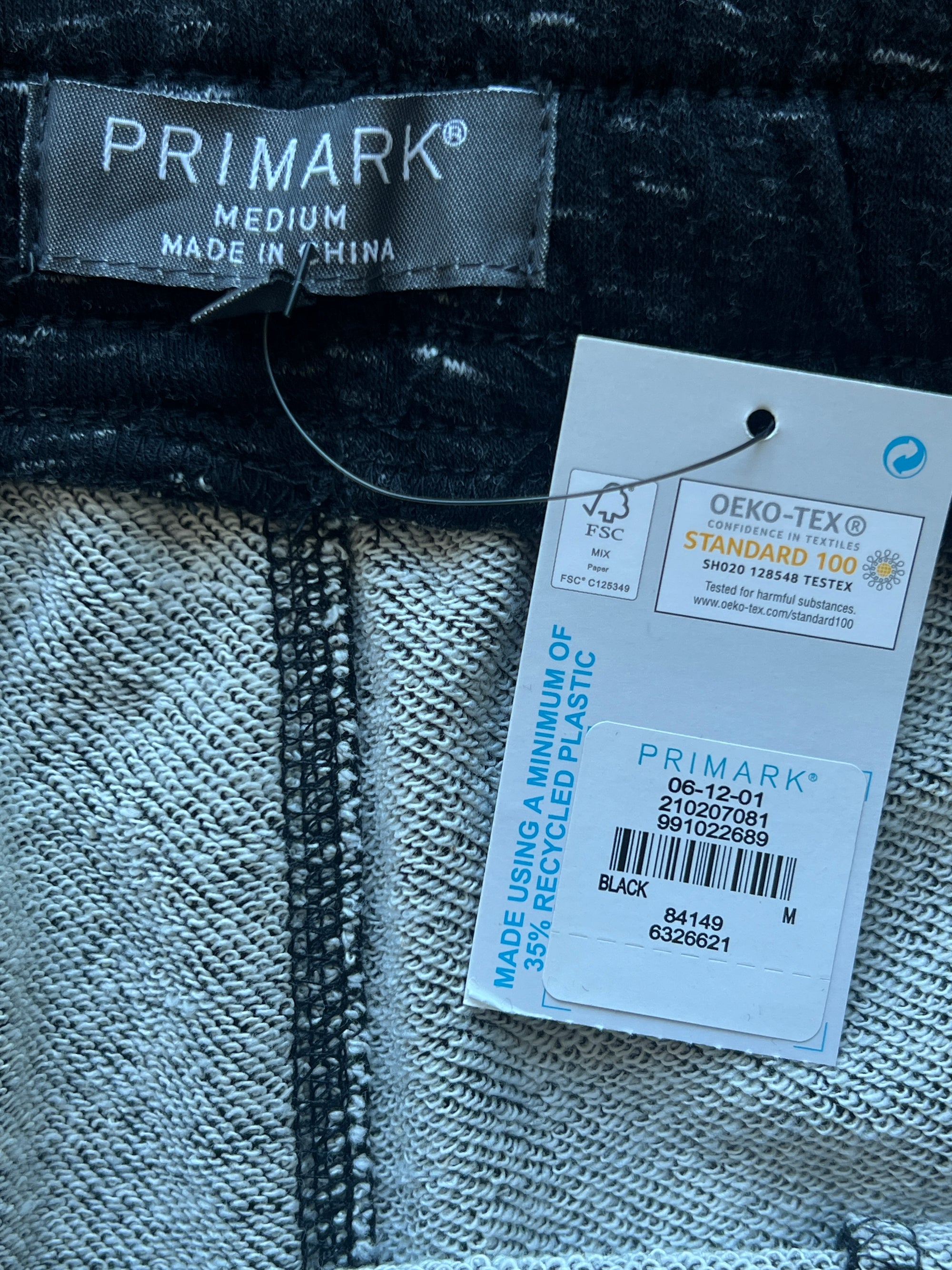 Primark® Charcoal | Waist: 32" to 34" | Shorts | 1015 - Genuine Maal