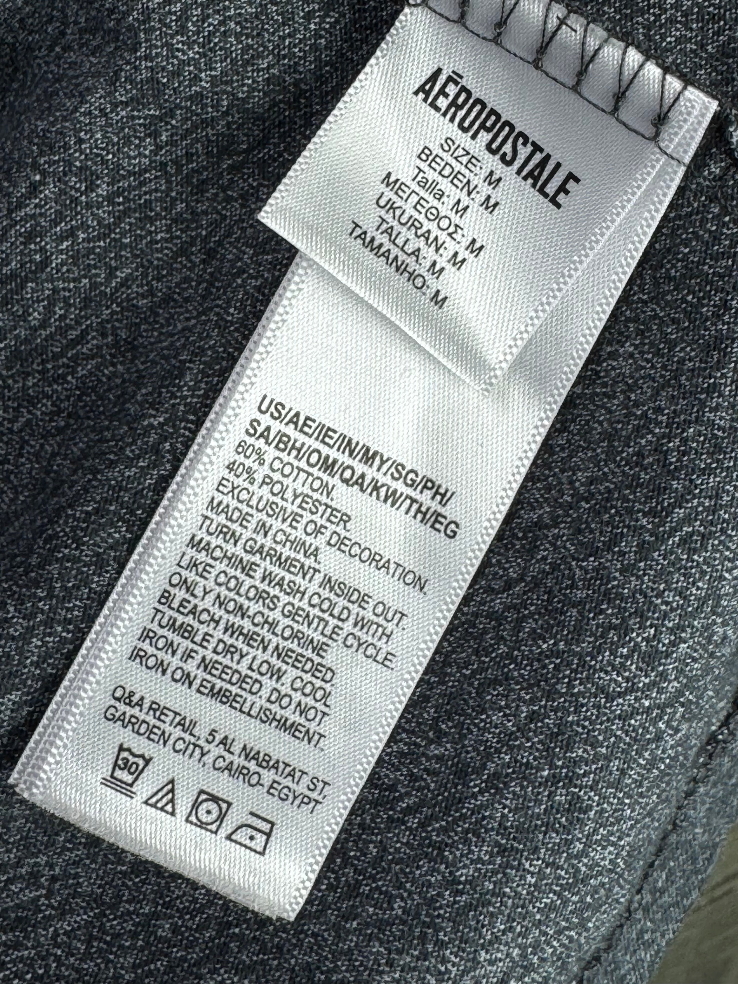 Aeropostale® Small | Chest: 20.5" | Grey | T-Shirt | Cotton - Poly | 4101 - Genuine Maal