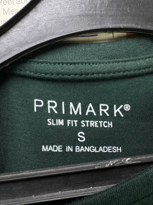 Primark® Small | Chest: 19" | T-Shirt | Cotton - Elastane | 4131 - Genuine Maal