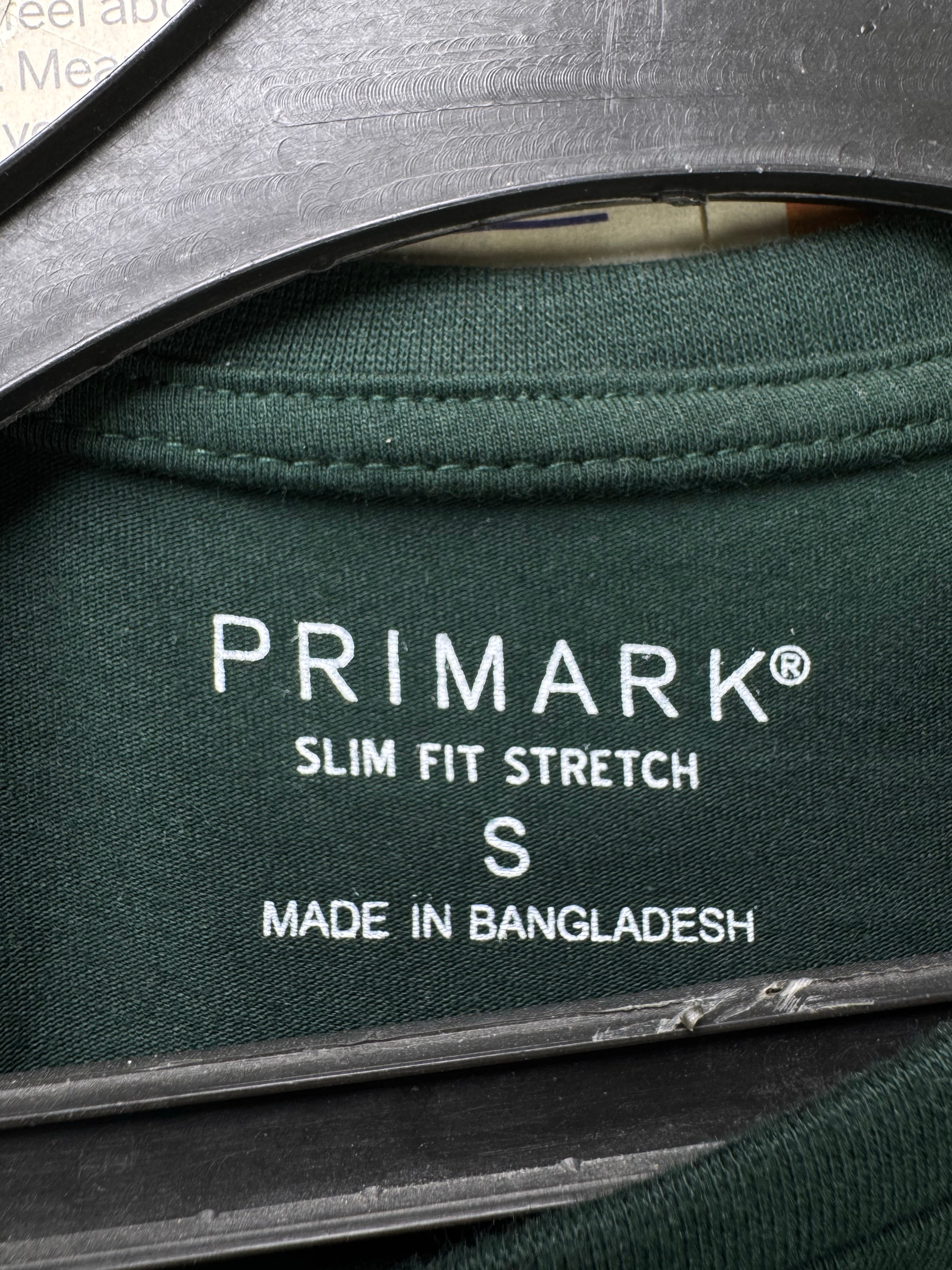 Primark® Small | Chest: 19" | T-Shirt | Cotton - Elastane | 4131 - Genuine Maal