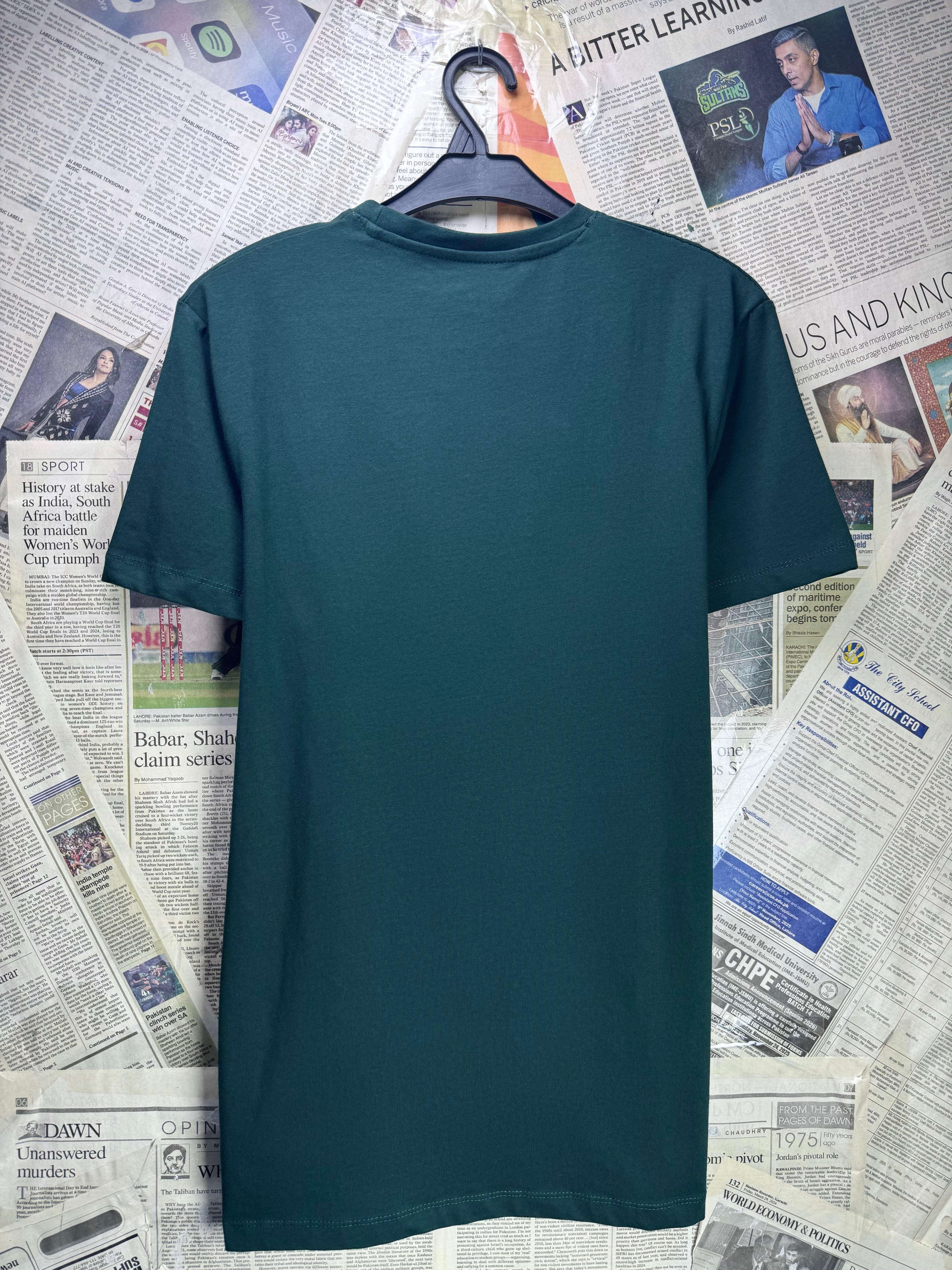 Primark® Small | Chest: 19" | T-Shirt | Cotton - Elastane | 4131 - Genuine Maal