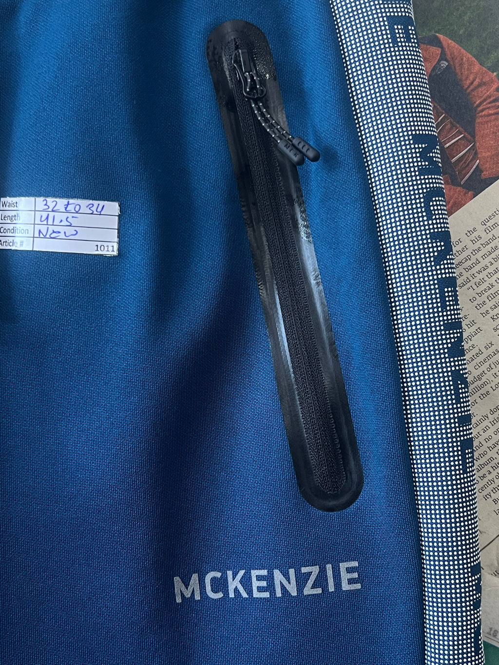 MCKENZIE® Aqua | Waist: 32" to 34" | Trouser | 1011 - Genuine Maal