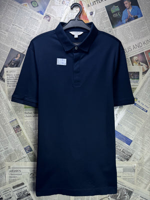 M&S® XS | Chest: 18.5" | Blue | Polo | Cotton | 4115 - Genuine Maal