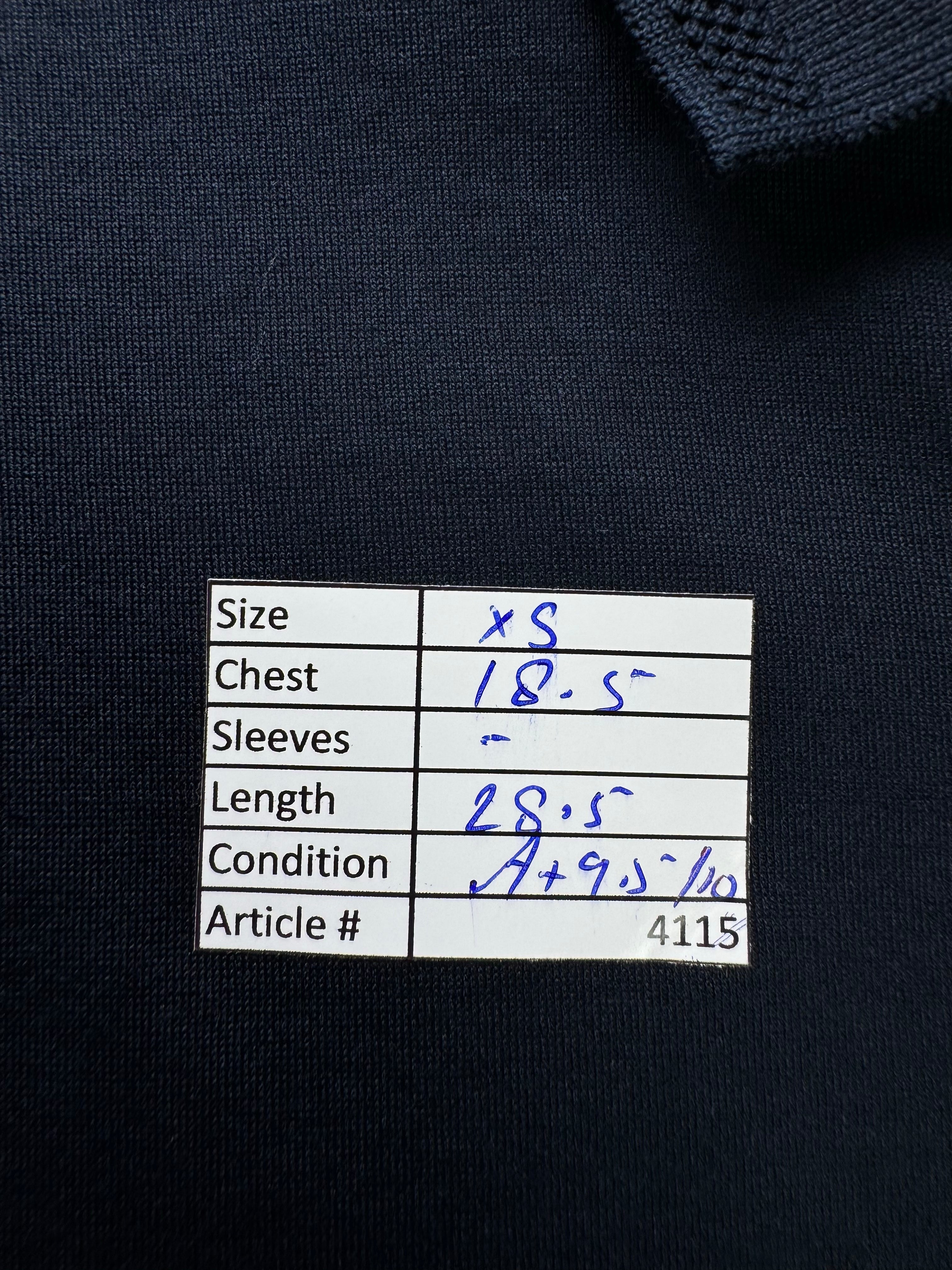 M&S® XS | Chest: 18.5" | Blue | Polo | Cotton | 4115 - Genuine Maal