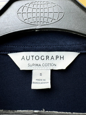 M&S® XS | Chest: 18.5" | Blue | Polo | Cotton | 4115 - Genuine Maal