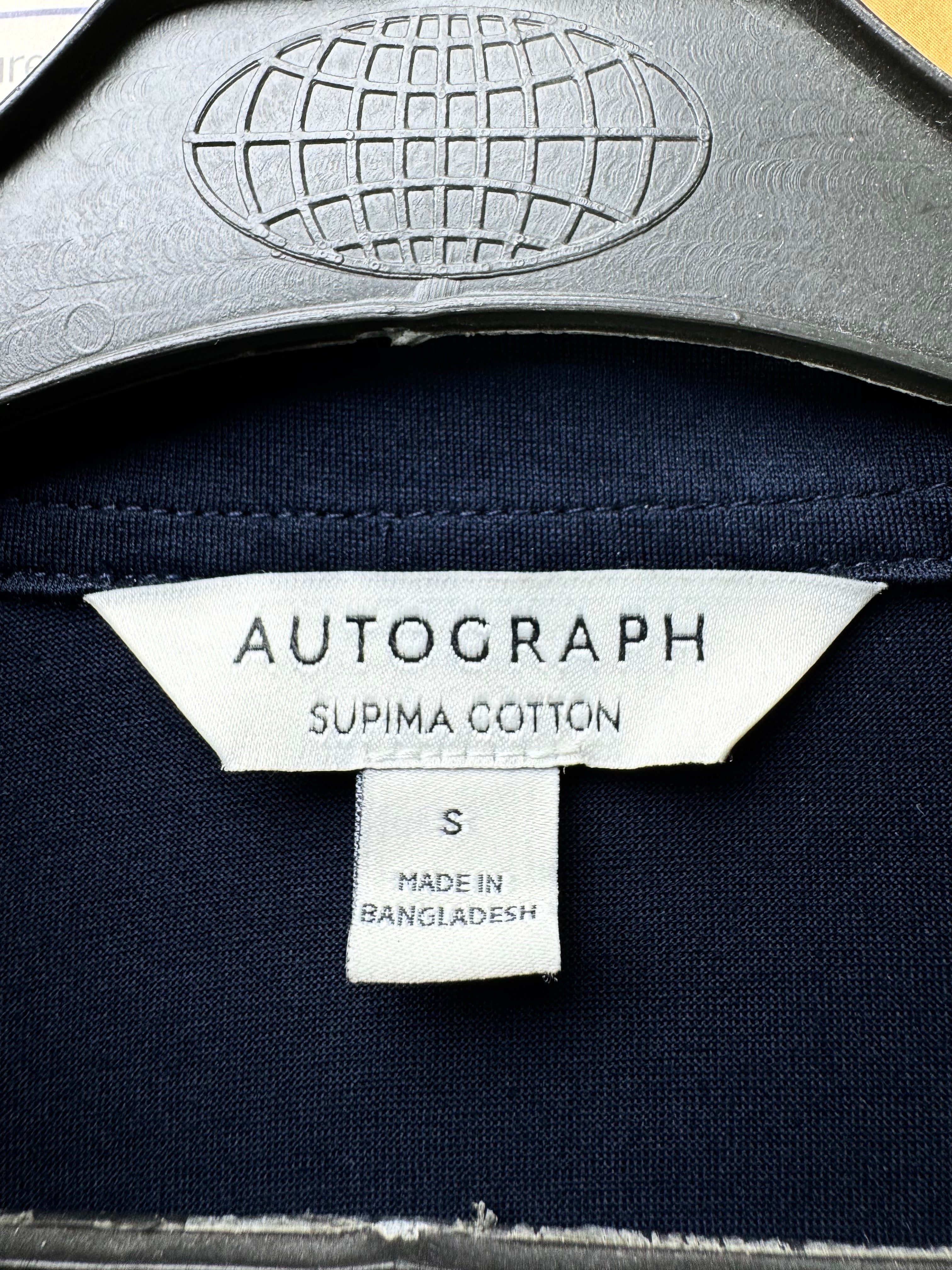 M&S® XS | Chest: 18.5" | Blue | Polo | Cotton | 4115 - Genuine Maal