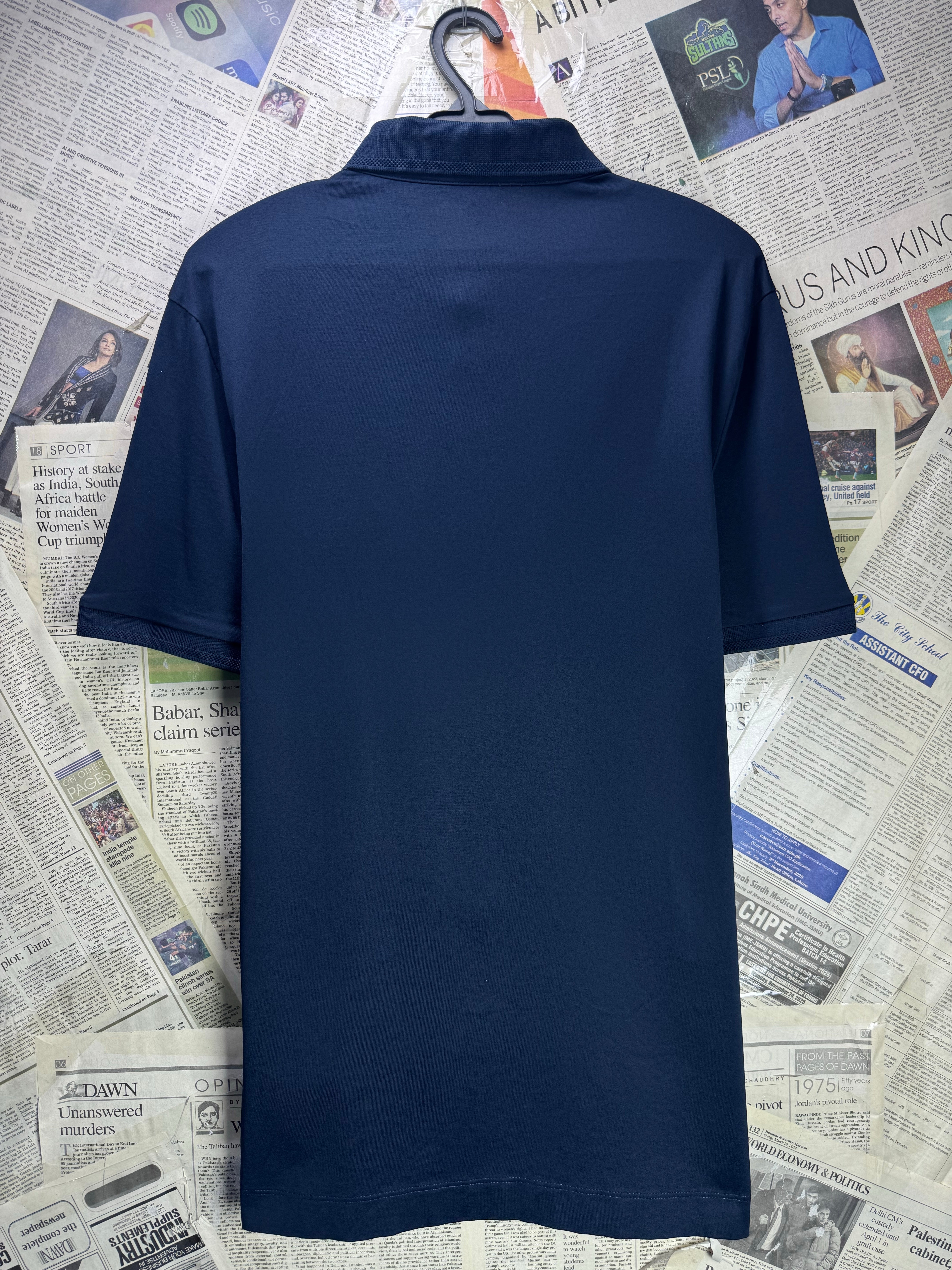 M&S® XS | Chest: 18.5" | Blue | Polo | Cotton | 4115 - Genuine Maal