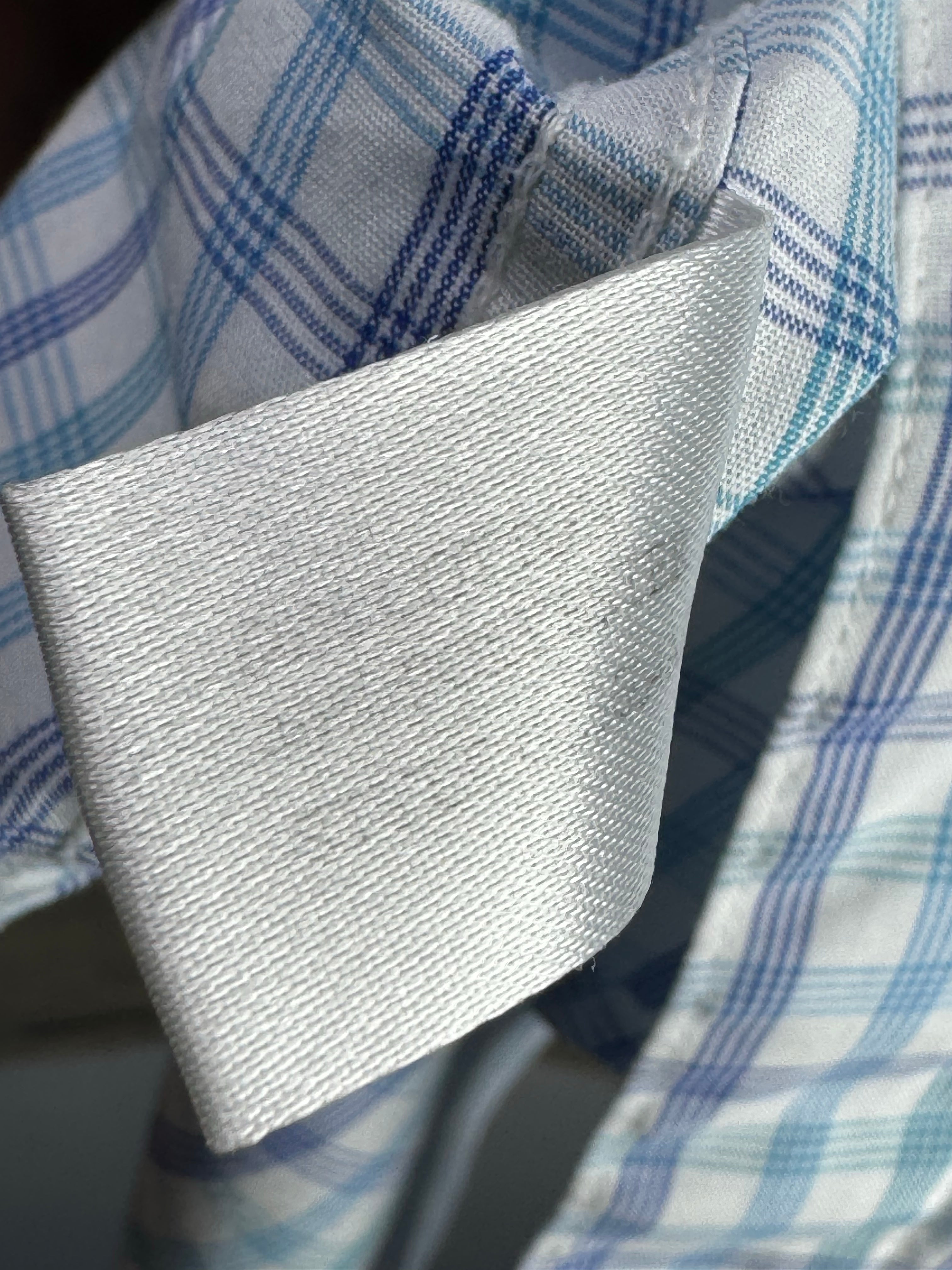 Double TWO® XXL | Chest: 27.5" | Check | Collar 18" Shirt | Cotton - Poly | 4355 - Genuine Maal
