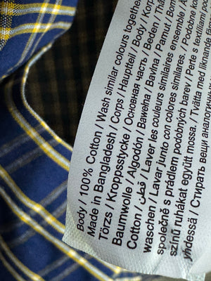 F&F® Medium | Chest: 21.5" | Check | Shirt | Cotton | 4326 - Genuine Maal