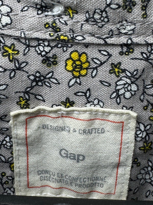 GAP® Large | Chest 23” | Grey Floral | Shirt | Cotton | 4353 - Genuine Maal