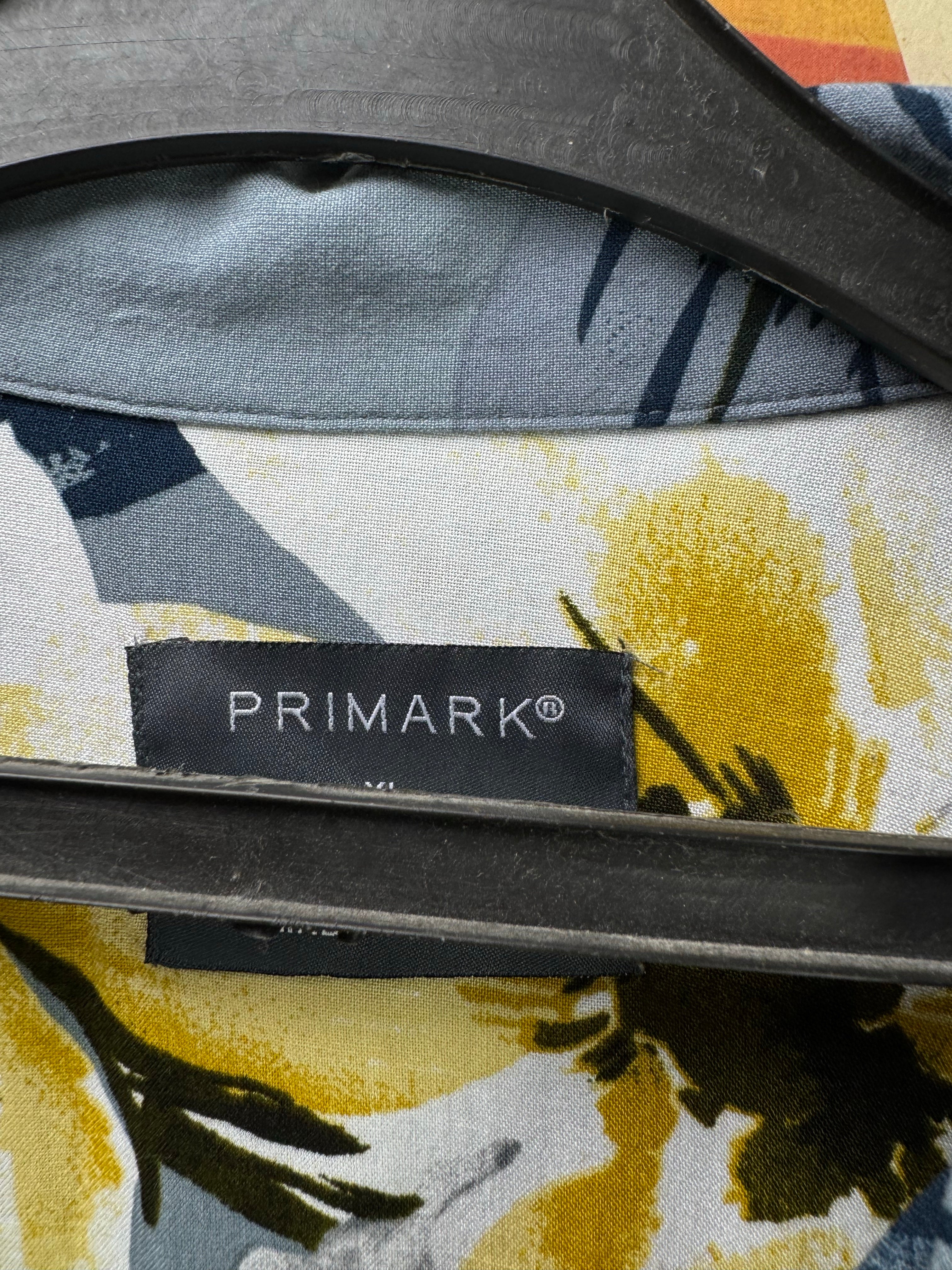 Primark® XL | Chest: 25.5" | Floral | Hawaii Shirt | Viscose | 4342 - Genuine Maal