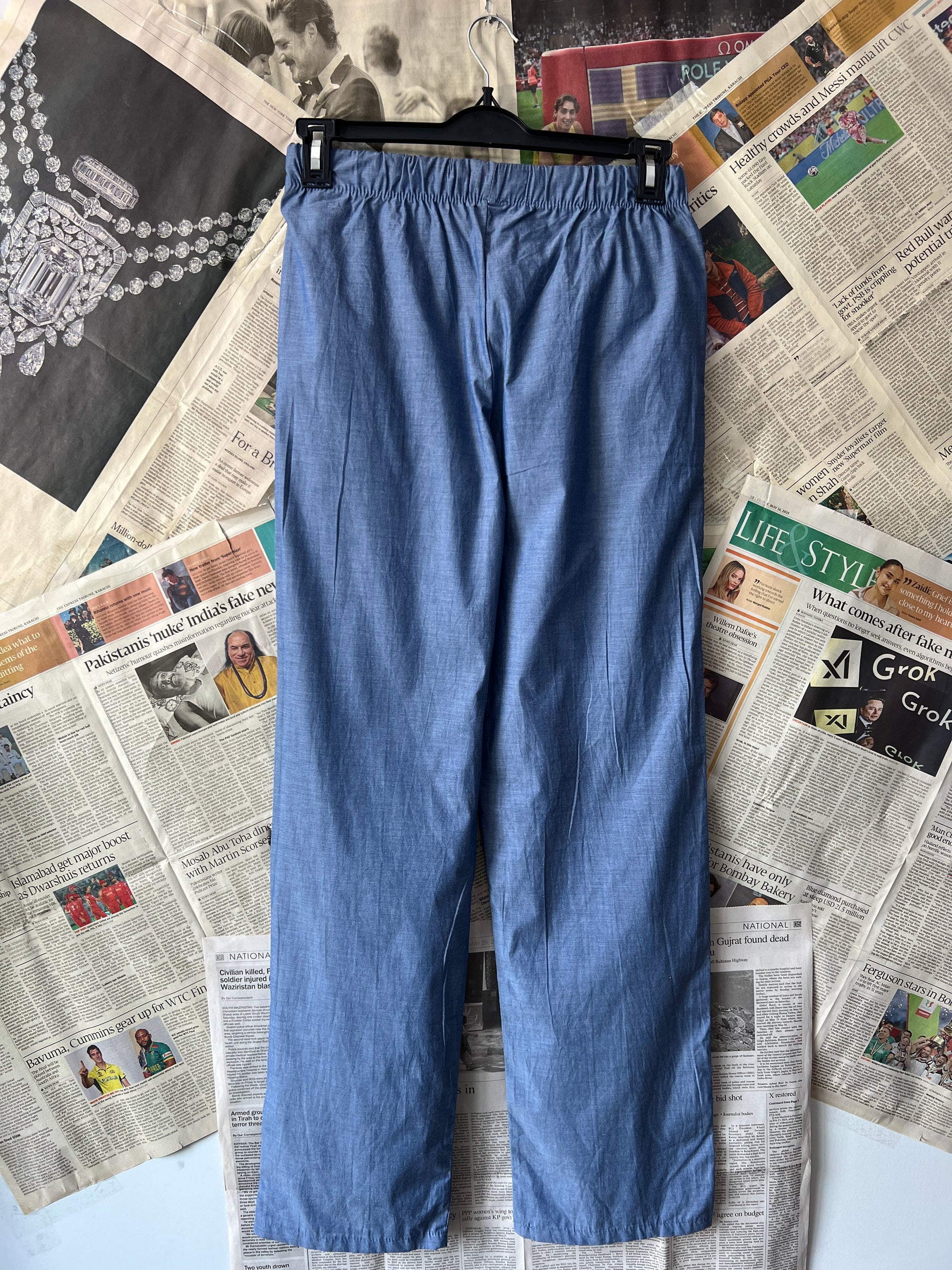 Primark® Waist: 28" to 30" | Blue | Pajama | 1000 - Genuine Maal