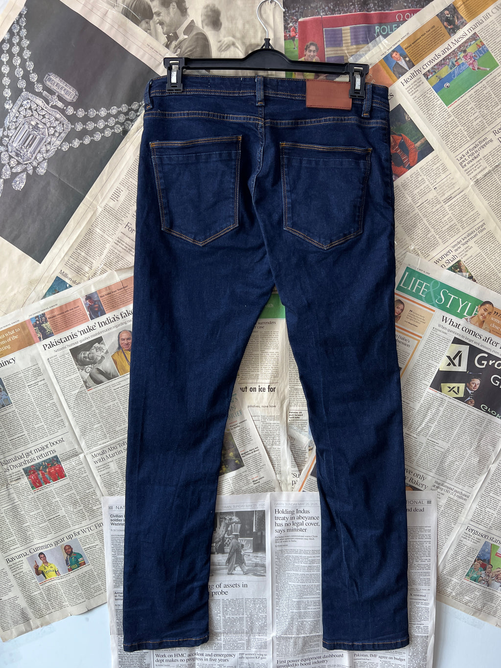 DML® Waist: 32" | Blue | Denim Pants | 886 - Genuine Maal