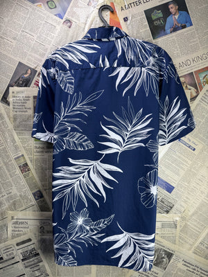 George® Medium | Chest: 22" | Blue | Shirt | Cotton | 4337 - Genuine Maal