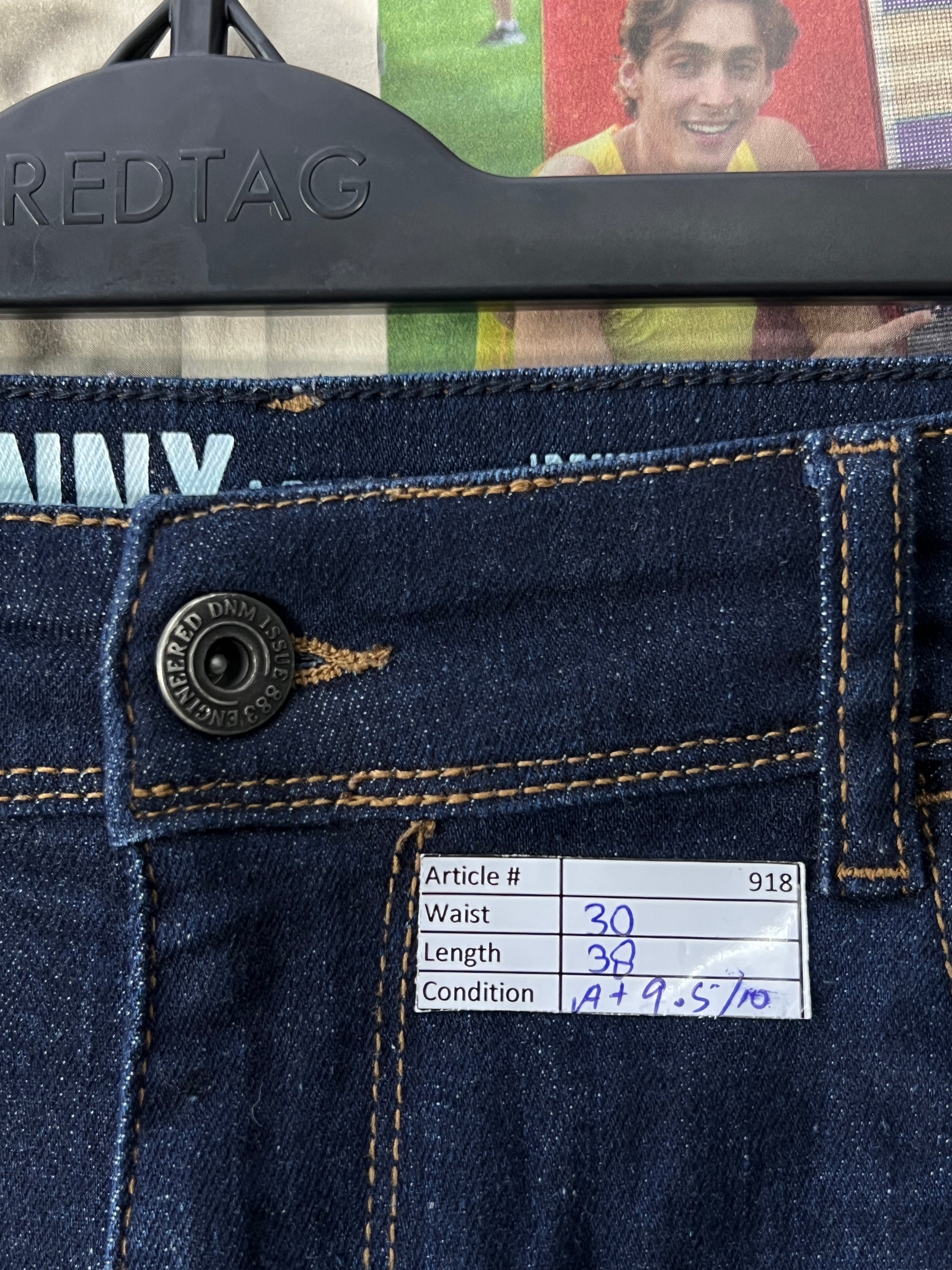 Skinny® Waist: 30" | Blue | Denim Pants | 918 - Genuine Maal