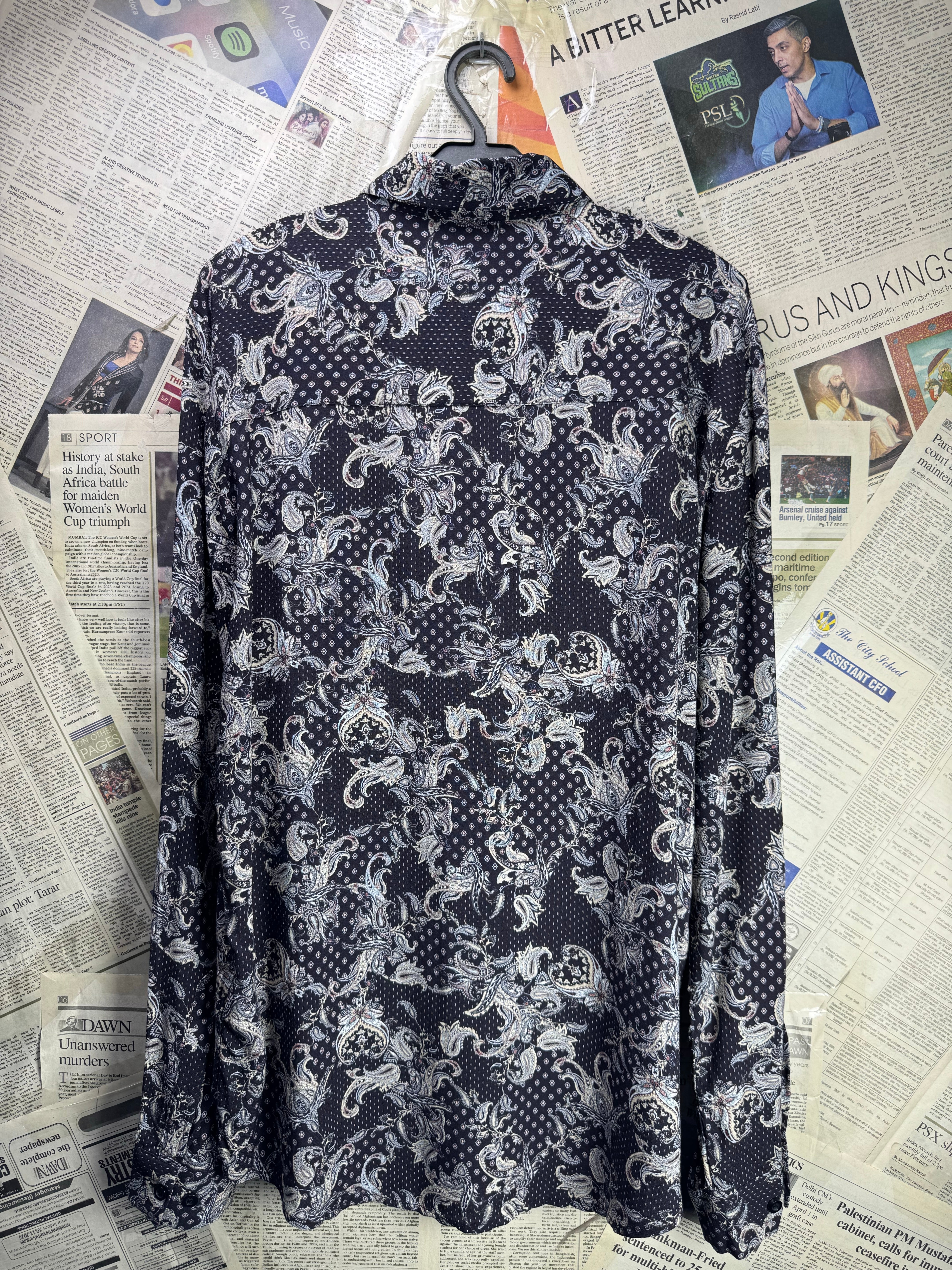 MAN® Small | Chest: 21" | Shirt | Viscose | 4330 - Genuine Maal