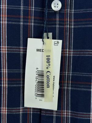 Lincoln® Medium | Chest: 22.5" | Blue | Shirt | Cotton | 4332 - Genuine Maal