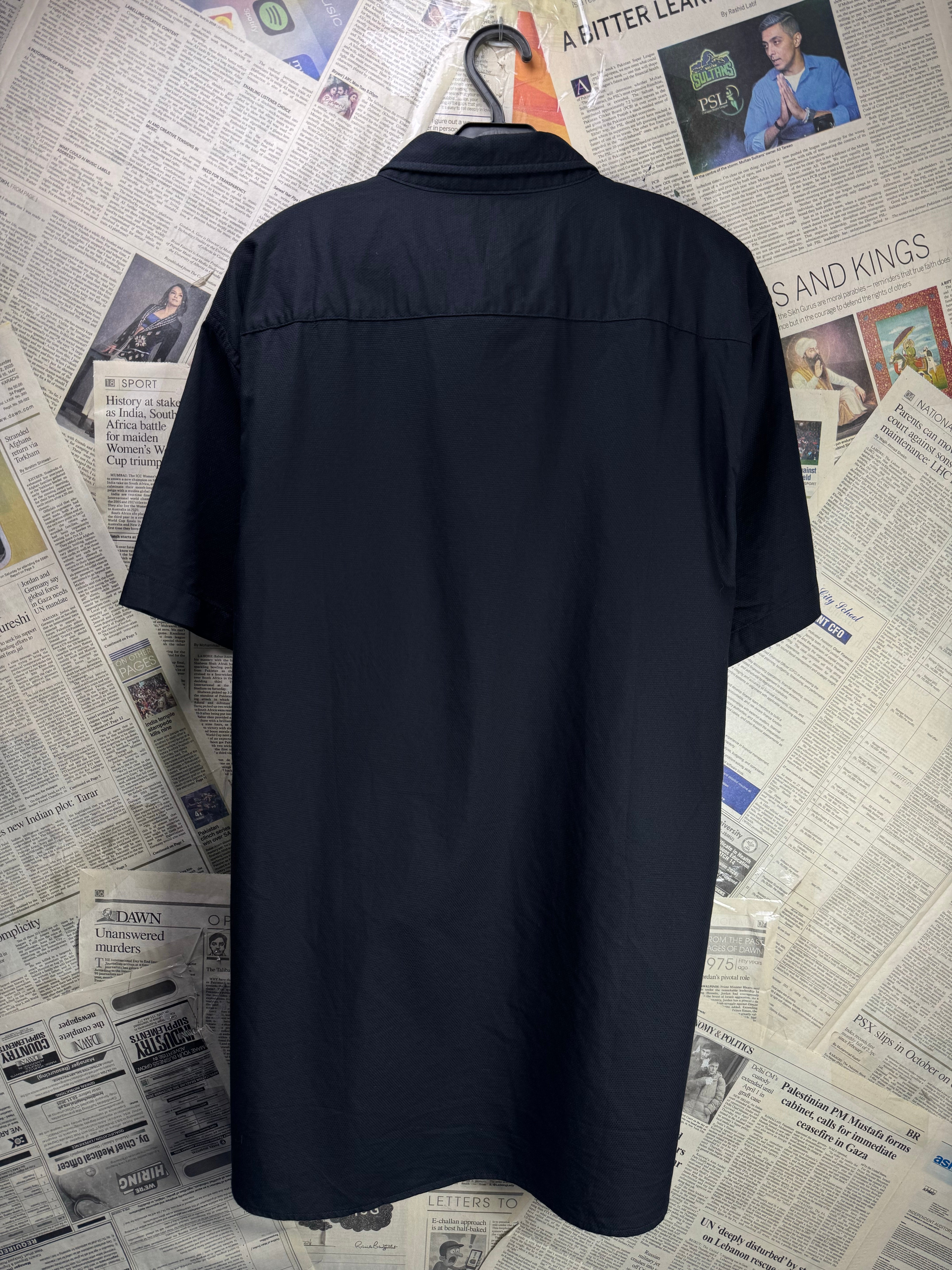 F&F® XXL | Chest: 26.5" | Black | Shirt | Cotton | 4312 - Genuine Maal