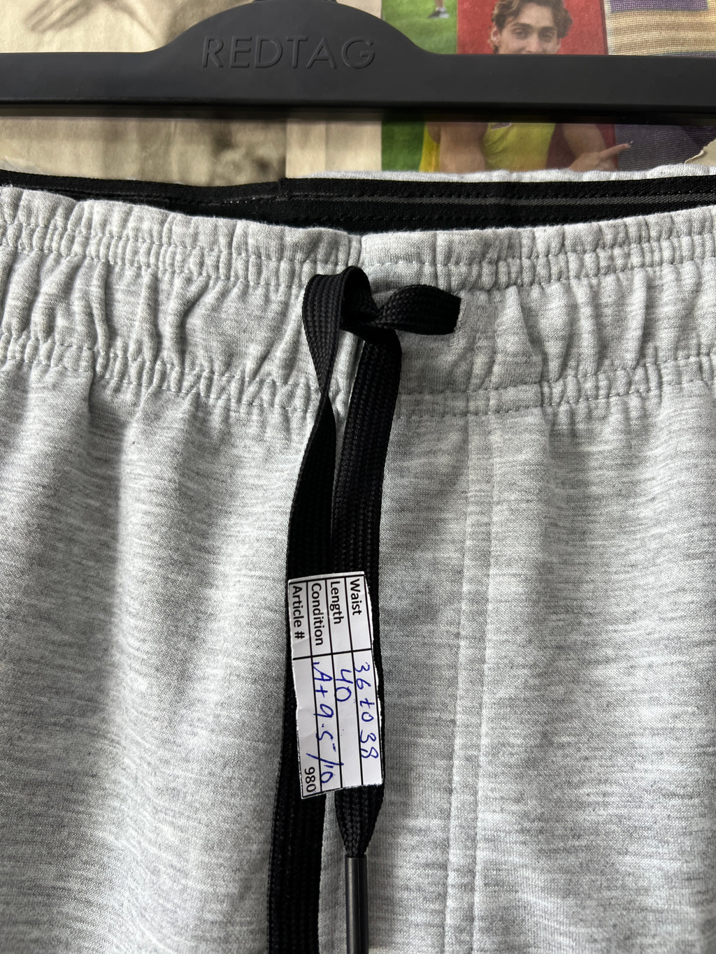 90 Degree® Waist: 36" to 38" | Grey | Trouser | 980 - Genuine Maal