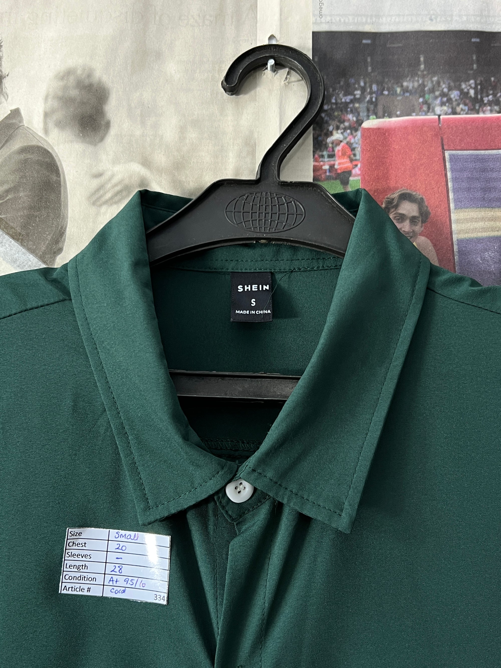 Shein® Small | Chest: 20" | Forest Green | Co - Ord set | 334 - Genuine Maal